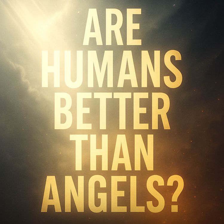cover art for Are Humans Better Than Angels? | Haifaa Younis