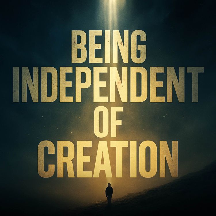 cover art for Being Independent of Creation | Omar Suleiman