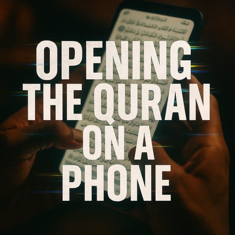 cover art for Is it allowed to open the Quran on a phone without wudu? | Zakir Naik