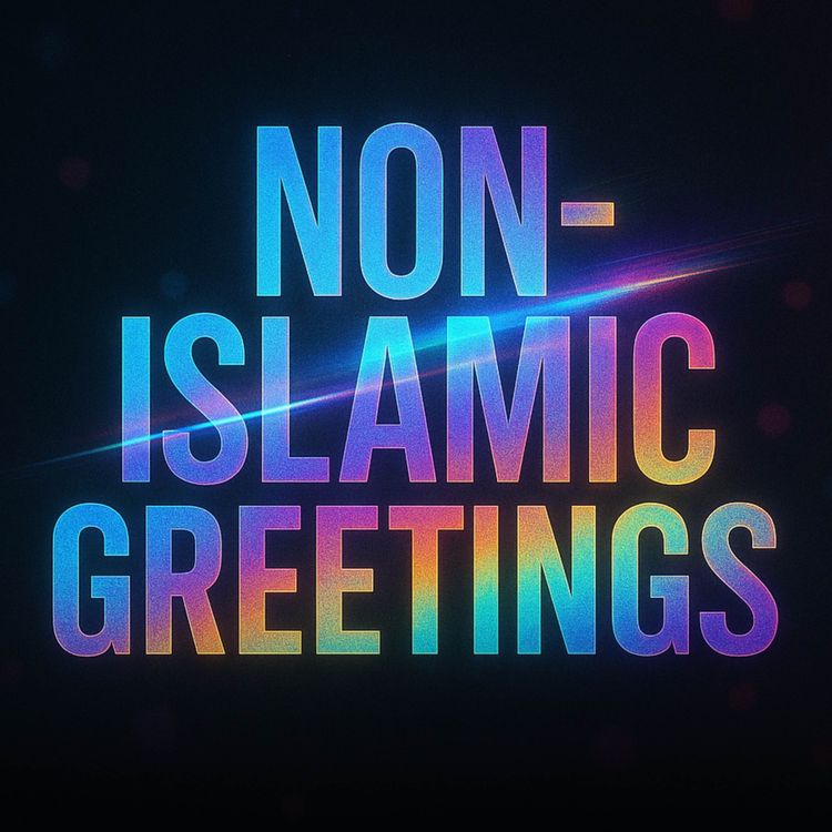 cover art for Non-Islamic Greetings | Zakir Naik