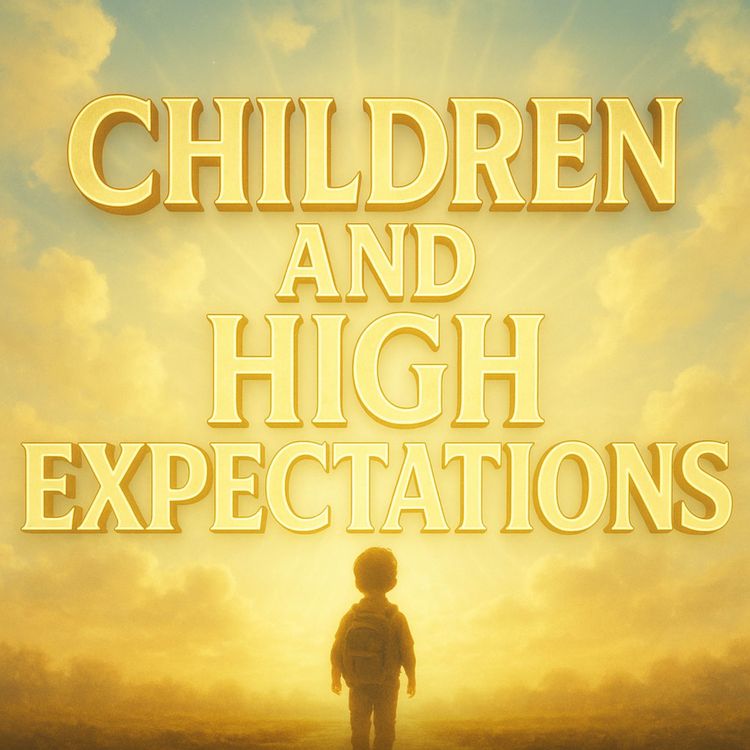 cover art for Children and High Expectations | Mufti Menk