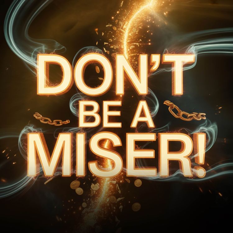 cover art for Don't be a miser! | Mufti Menk