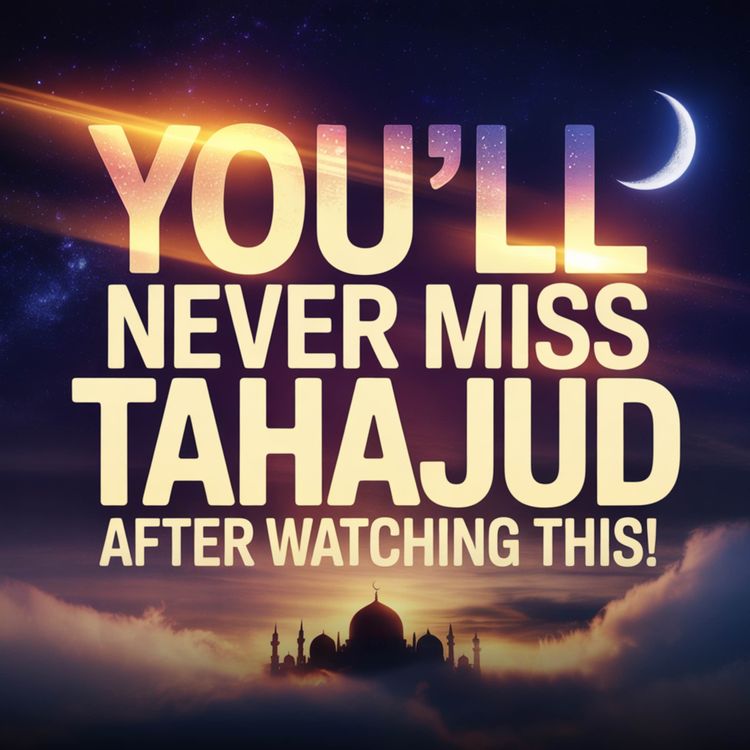 cover art for You’ll NEVER Miss Tahajjud After Watching This! | Yasir Qadhi