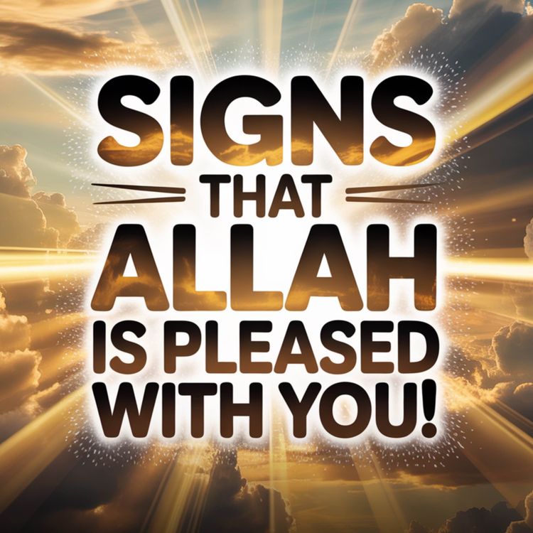 cover art for SIGNS THAT ALLAH IS PLEASED WITH YOU! | Mohamad Baajour