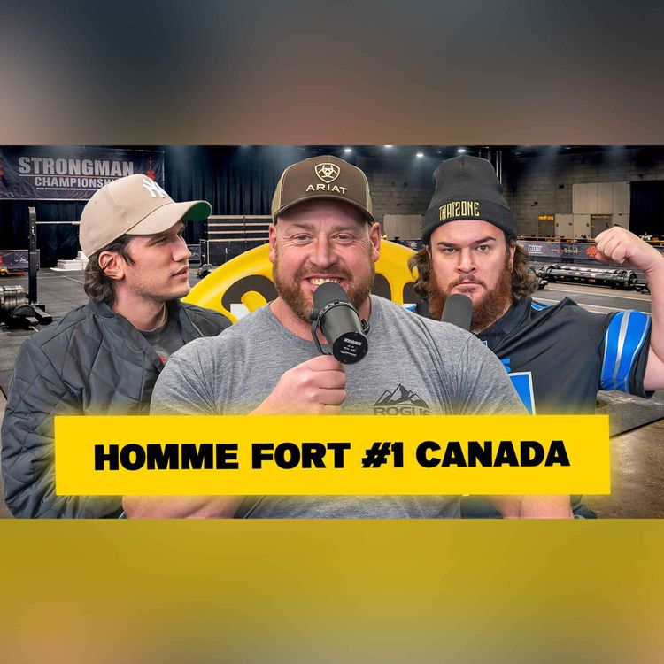 cover art for TOUT sur la vie d’un homme fort, crise cardiaque en compétition & battre 3 records du monde