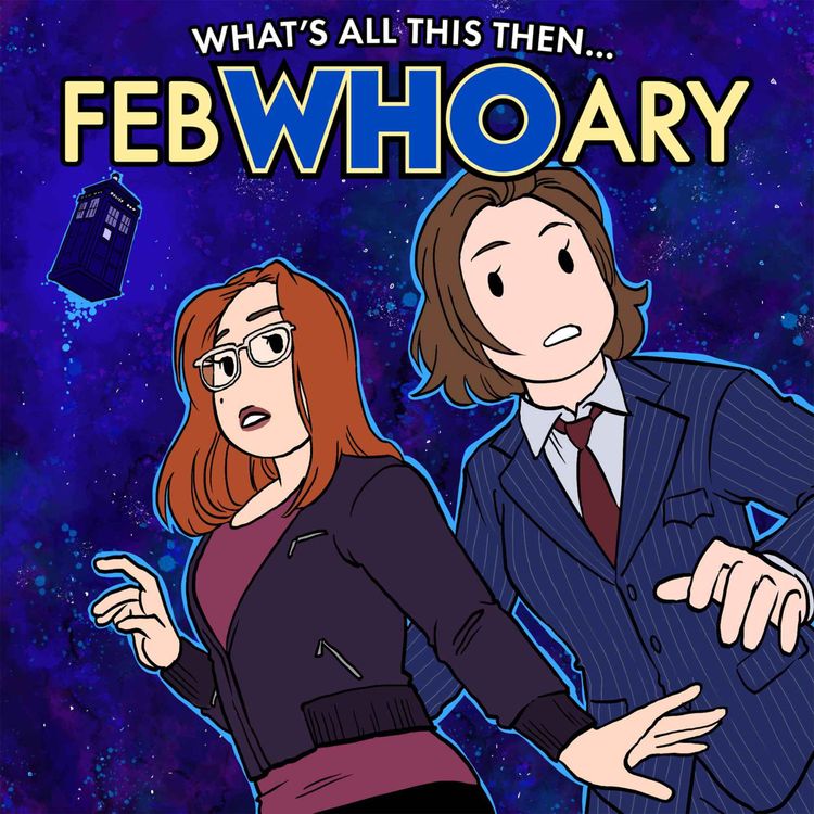 cover art for Doctor Who with Demi Lardner