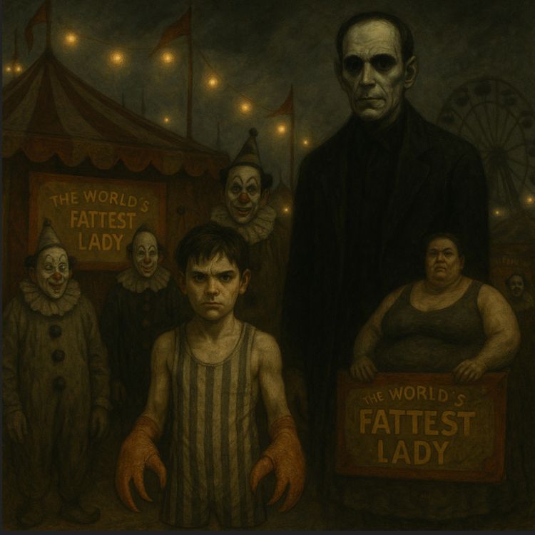 cover art for The Freakshow: Lobster Boy and Dog Man