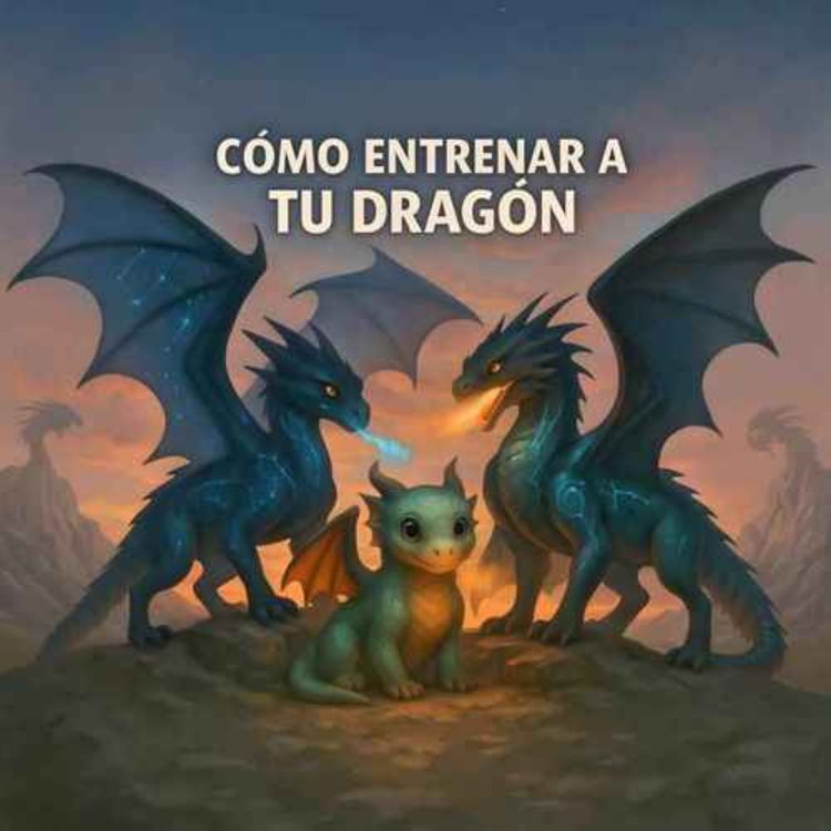 cover art for Cómo entrenar a tu dragón (interior): entre fuego, terapia y rugidos