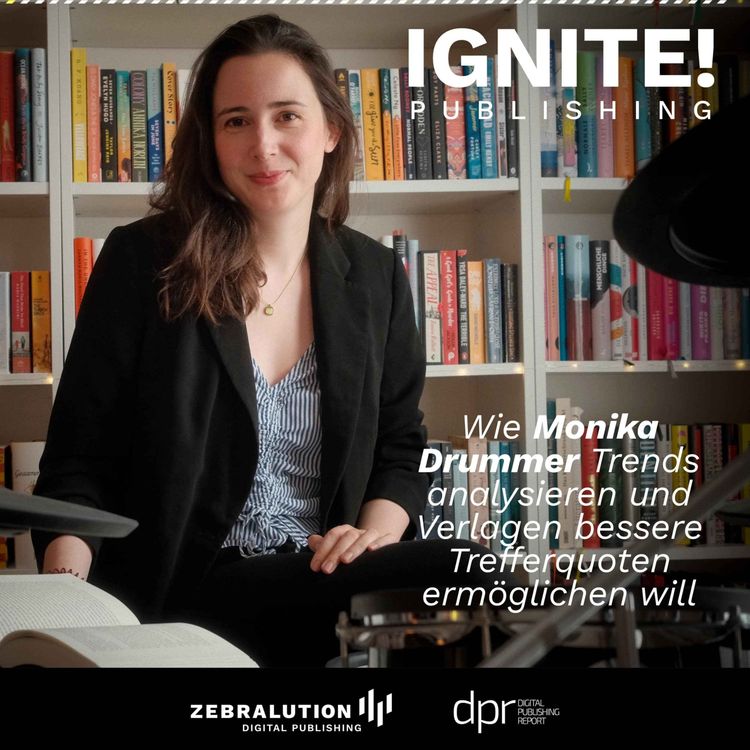 cover art for Wie Monika Drummer Trends analysieren und Verlagen bessere Trefferquoten ermöglichen will