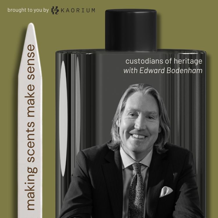cover art for Custodians of Heritage with Floris London Perfume Director Edward Bodenham