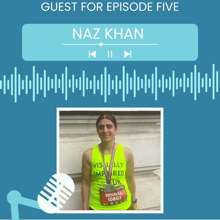 cover art for Running Against the Odds: A Conversation with Naz Khan