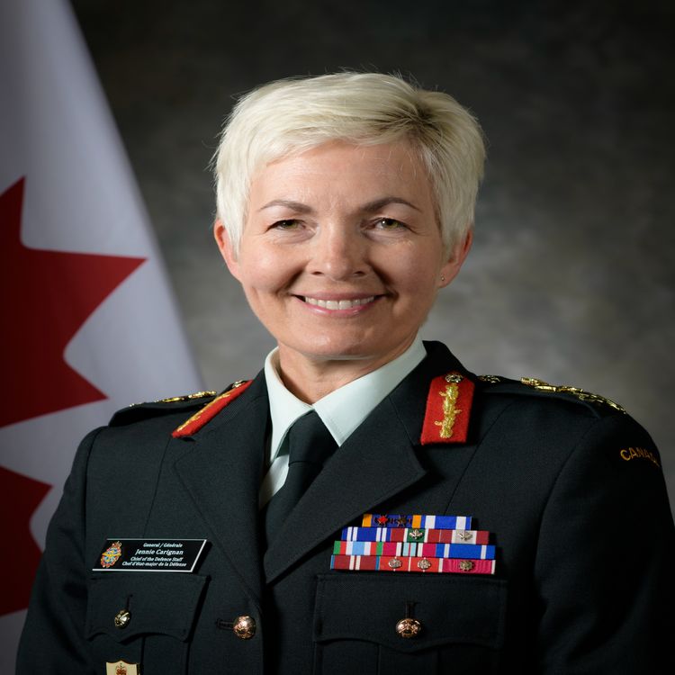 cover art for GENERAL JENNIE CARIGNAN Be prepared—a strategy for facing uncertainty