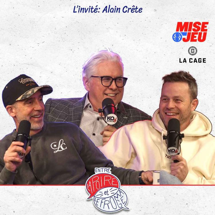 cover art for Entre la Poire et le Fromage - Ép. 109 - Alain Crête et pourquoi Kirby Dach est sur le premier trio