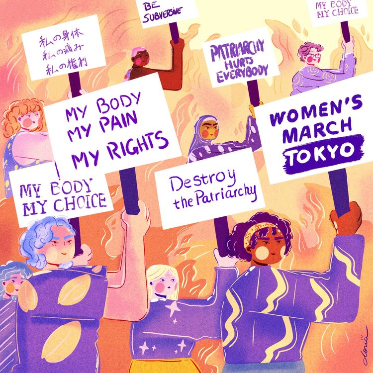 cover art for Episode 14: La marche des femmes à Tokyo, édition 2025