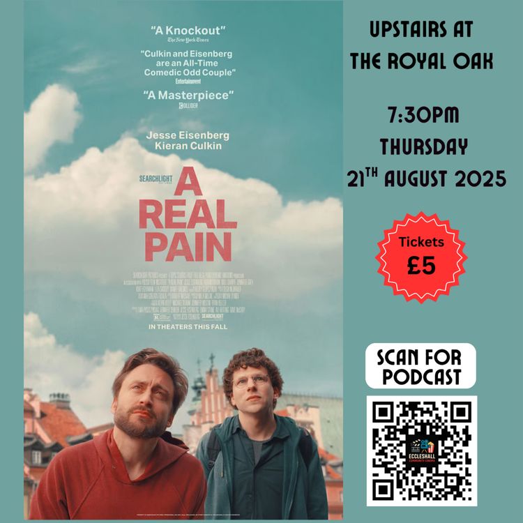 cover art for  A Real Pain (Jesse Eisenberg, 2024)