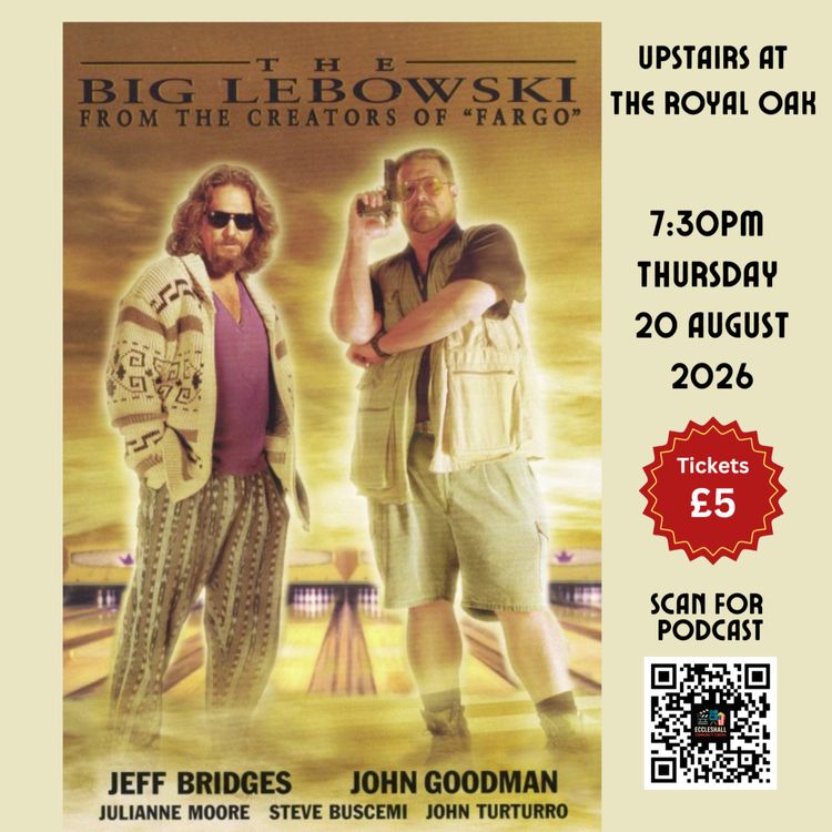 cover art for The Big Lebowski, (Joel & Ethan Coen, 1998)