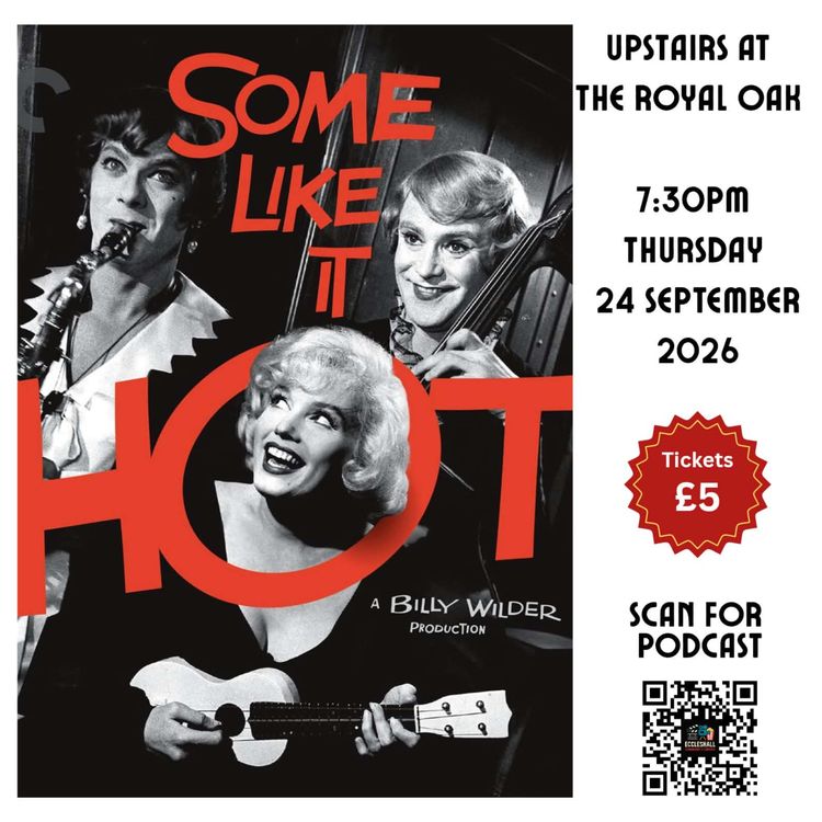 cover art for Some Like It Hot (Billy Wilder, 1959)