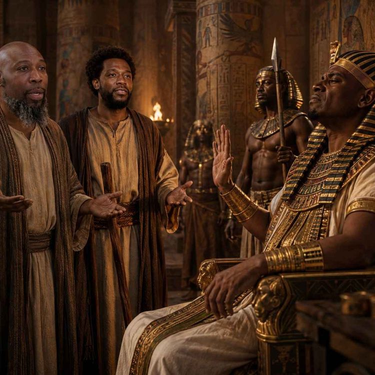 cover art for Confronting Pharoah.