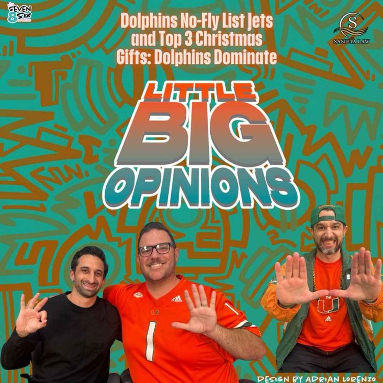 cover art for Dolphins No-Fly List Jets & Top 3 Christmas Gifts