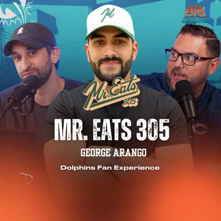 cover art for George Arango "Mr. Eats 305" | Miami Sports, Food & Culture