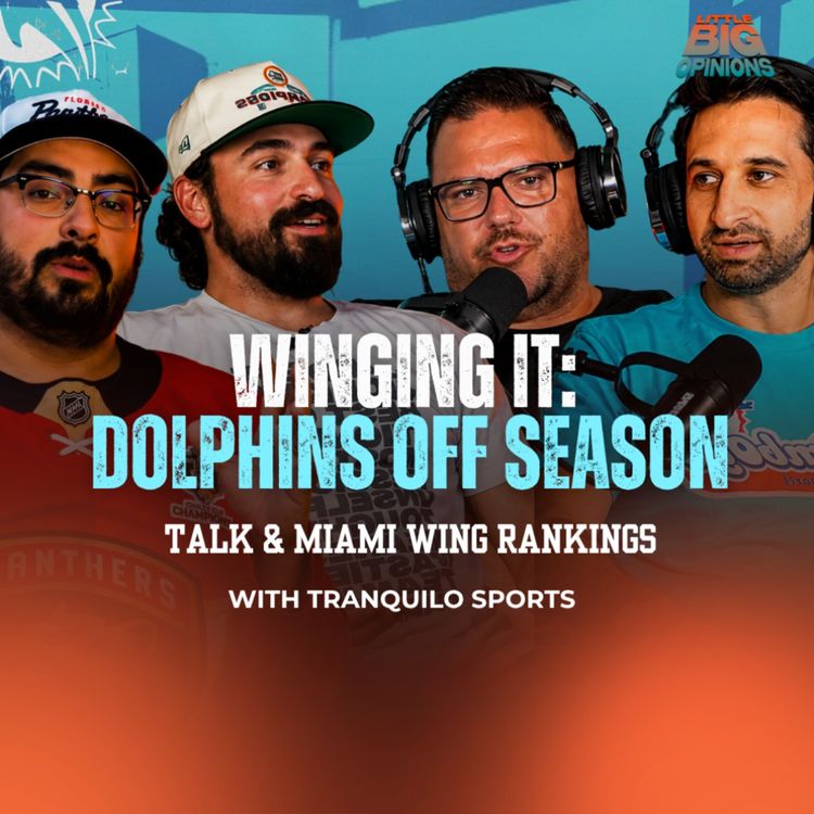 cover art for Winging it: Dolphins Off season Talk & Miami Wing Rankings