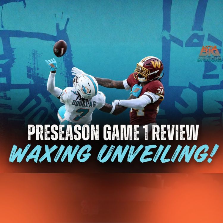 cover art for Live Waxing Reveal! + Dolphins Depth Chart Reaction