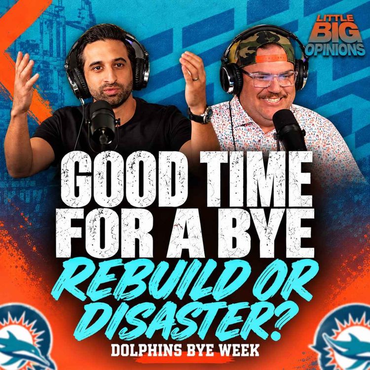 cover art for Is the Dolphins Rebuild a COMPLETE DISASTER?! + Bye Week Report Card, Rookie Standouts & Week 6 Locks!