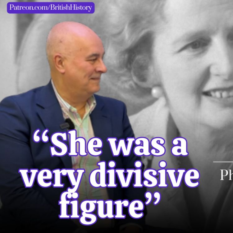 cover art for Margaret Thatcher. "She was a very divisive figure"