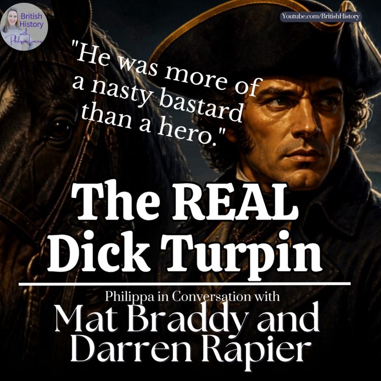 cover art for Dick Turpin - the REAL man who became a myth. More nasty bastard than hero of the poor!