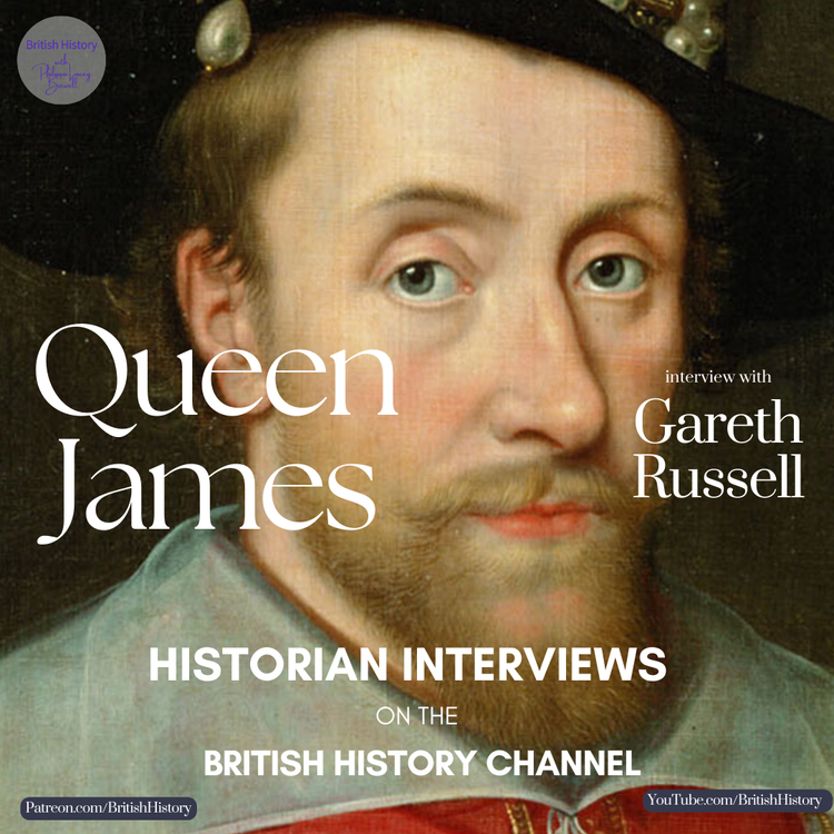 cover art for Queen James: Britain's openly gay king