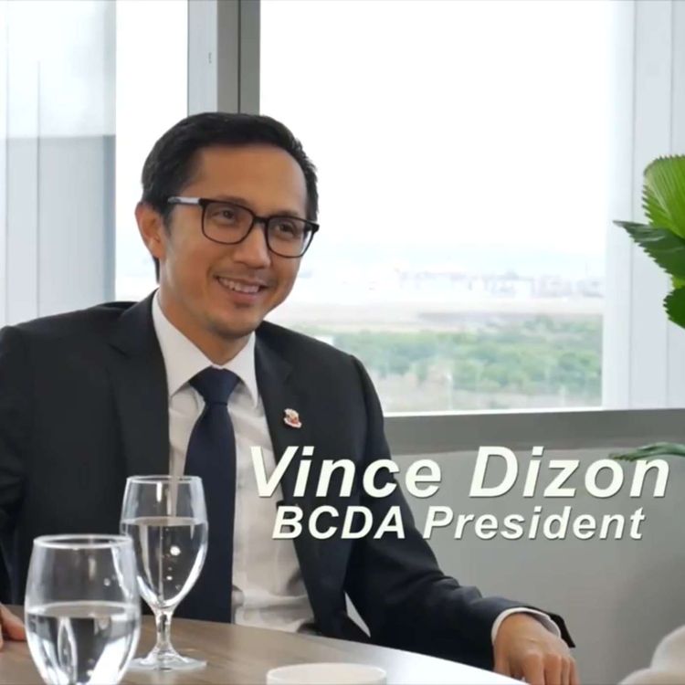 cover art for Building a Brighter Future: Inside the Mind of Vince Dizon, Former BCDA President under President Duterte's Build Build Build Program