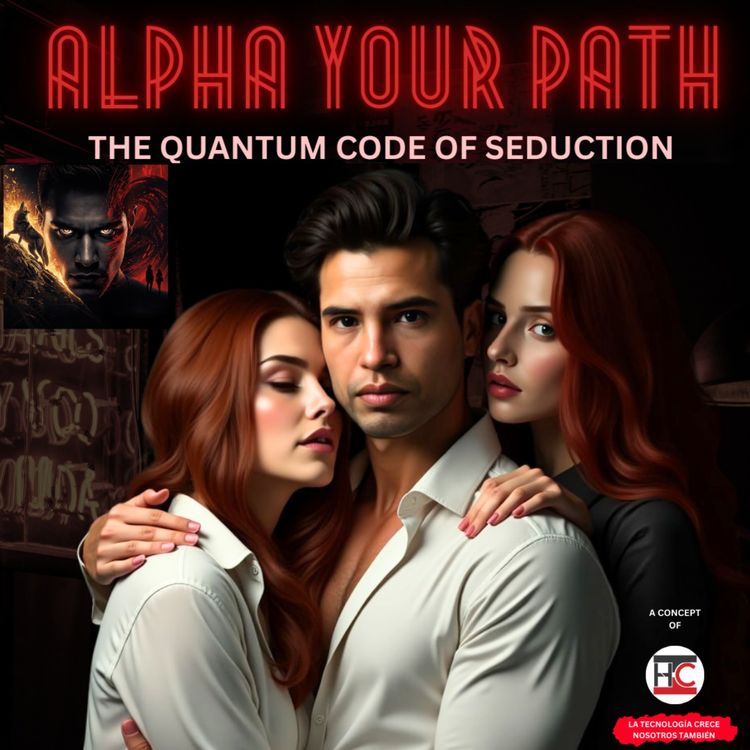 cover art for "The Dynamic Mountain and the Wolf: Cracking the Code of Attraction"[AI VOICE]
