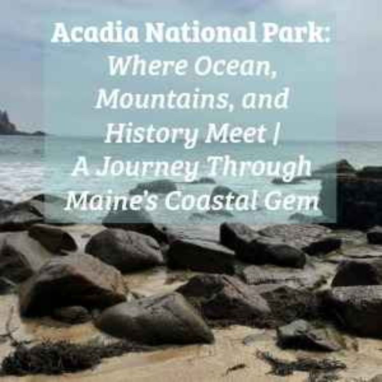 cover art for Acadia National Park