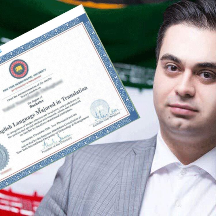 cover art for میثم شکری ساز (ماکان آریا پارسا)  مدیر هلدینگ پارس پندار نهاد و مدارک جعلی دانشگاهی