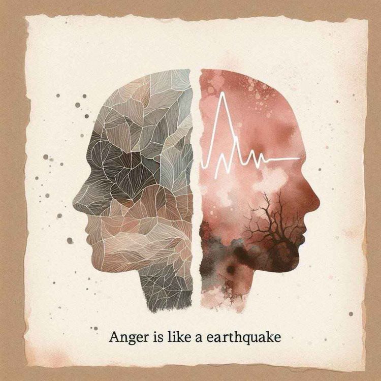 cover art for در مثل جای سختگیری هست. جستاری به استعاره زلزله و خشم