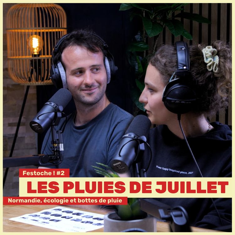 cover art for Les Pluies de Juillet. Normandie, écologie et bottes de pluie