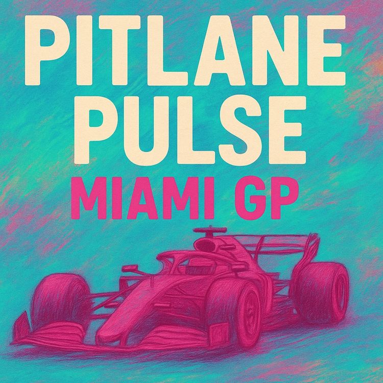 cover art for Ferrari Drama at Miami GP 2025