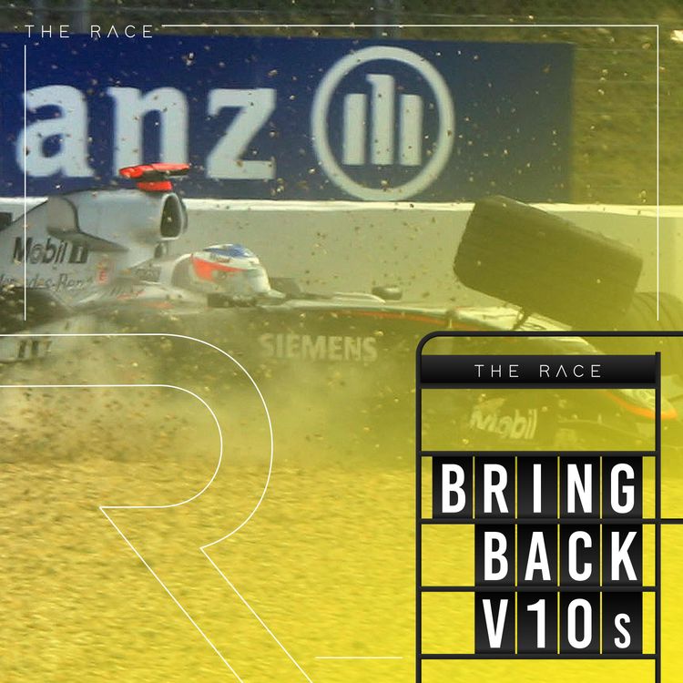 cover art for S10 E2: Nurburgring '05 - Kimi's tyre nightmare