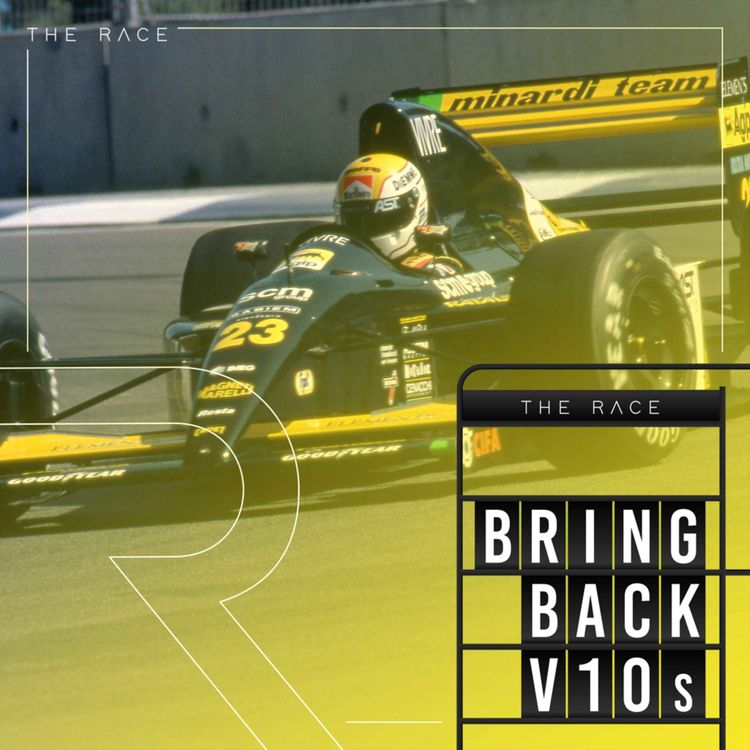 cover art for S13 E9: The cult heroes who helped shape F1's V10 era