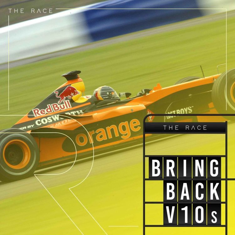 cover art for S13 E10: We answer your questions on classic liveries, V10 era video games, and the best 'worst' team