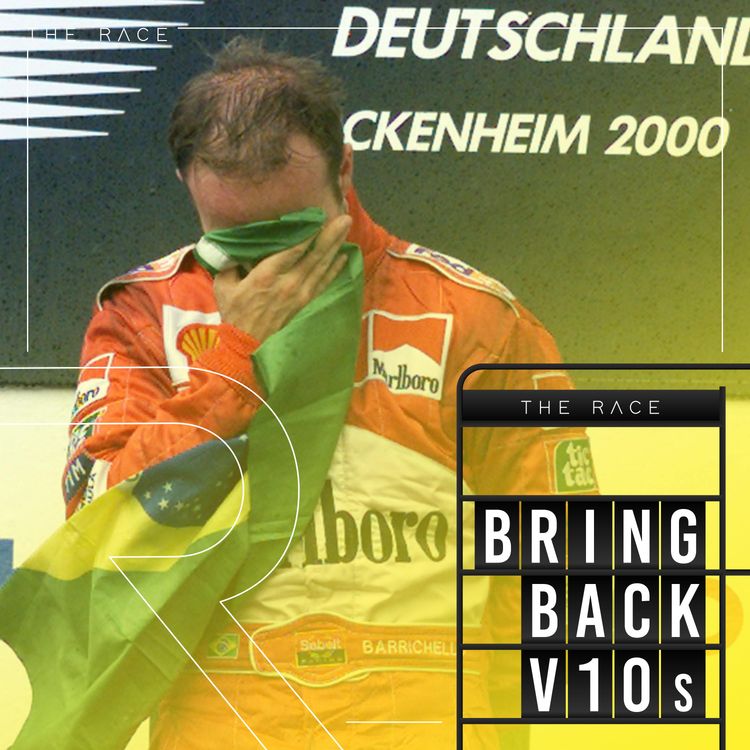 cover art for S6 E10: Germany 2000 - Barrichello's gamble pays off