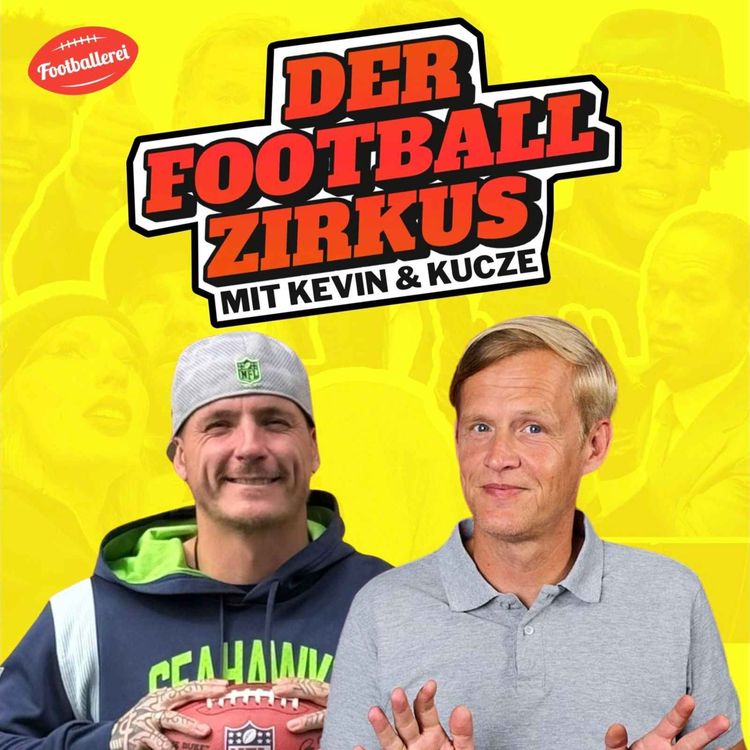 cover art for # 10: Der Football-Zirkus – mit Mike Tomlin, Sean Payton & Robert Saleh 