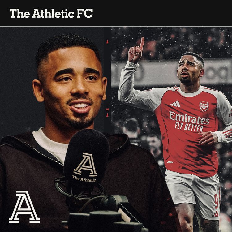 cover art for Gabriel Jesus interview: Arteta vs Guardiola, Arsenal's title race & more
