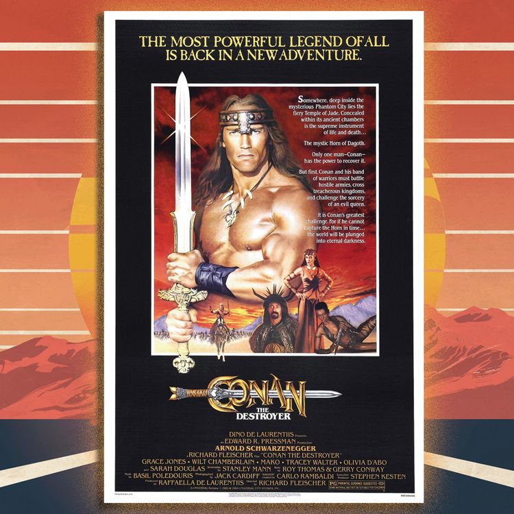 cover art for Conan the Destroyer - Summer of '84