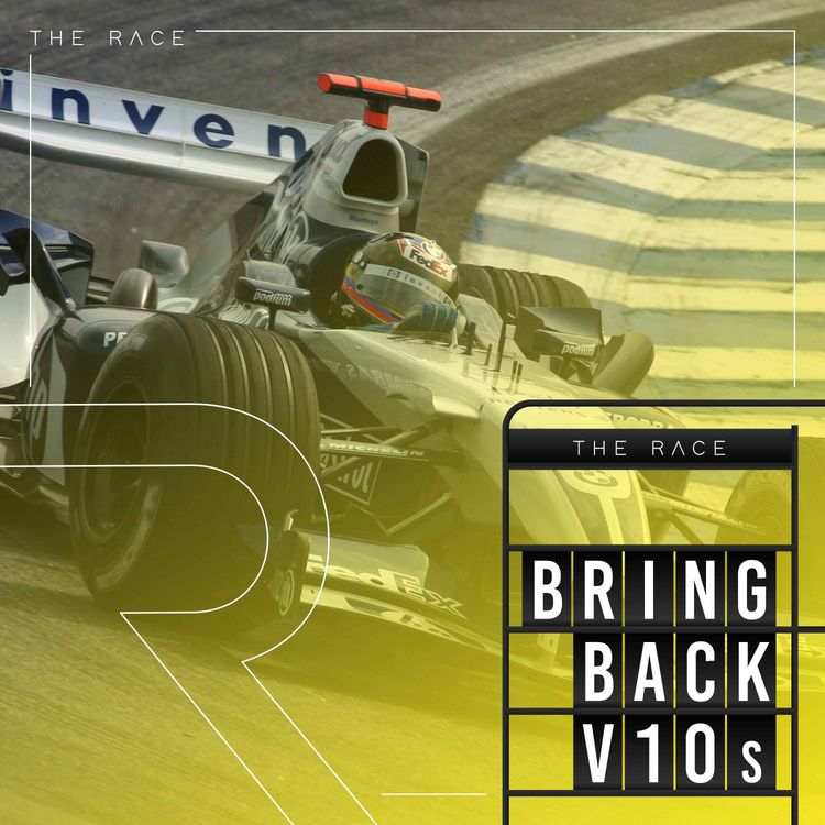cover art for Bring Back V10s: Montoya's final Williams win at Brazil 2004