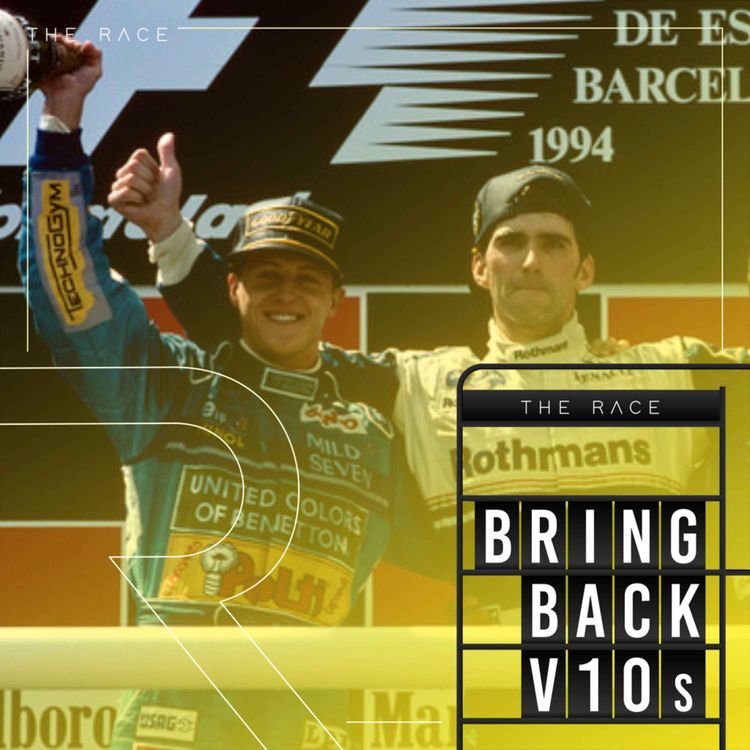 cover art for Bring Back V10s: Spain 1994 - F1 in crisis, Schumacher's heroics and Hill's emotional win