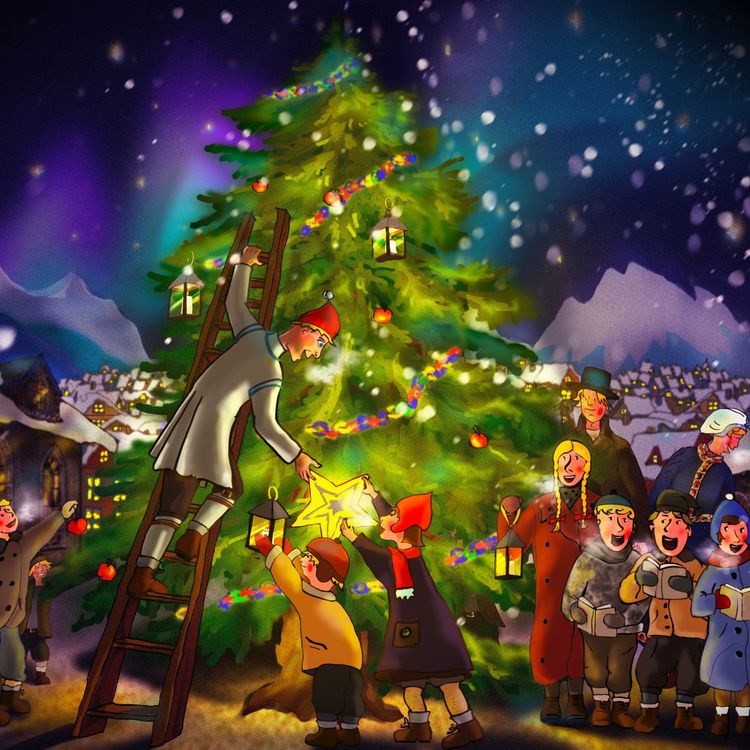 cover art for Julemusikalen "Slaveprinsen"