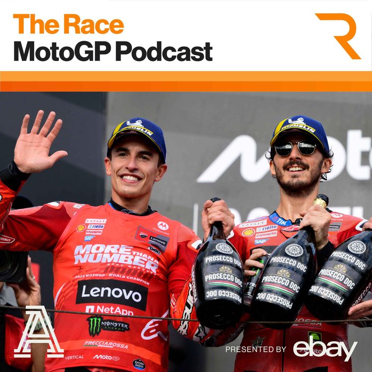 cover art for Marquez’s title but Bagnaia has the real big weekend