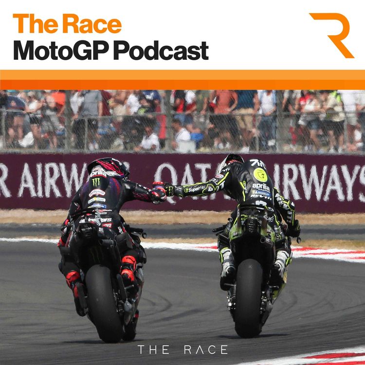 cover art for Marquez title bid doubts return as Aprilia dominates Silverstone