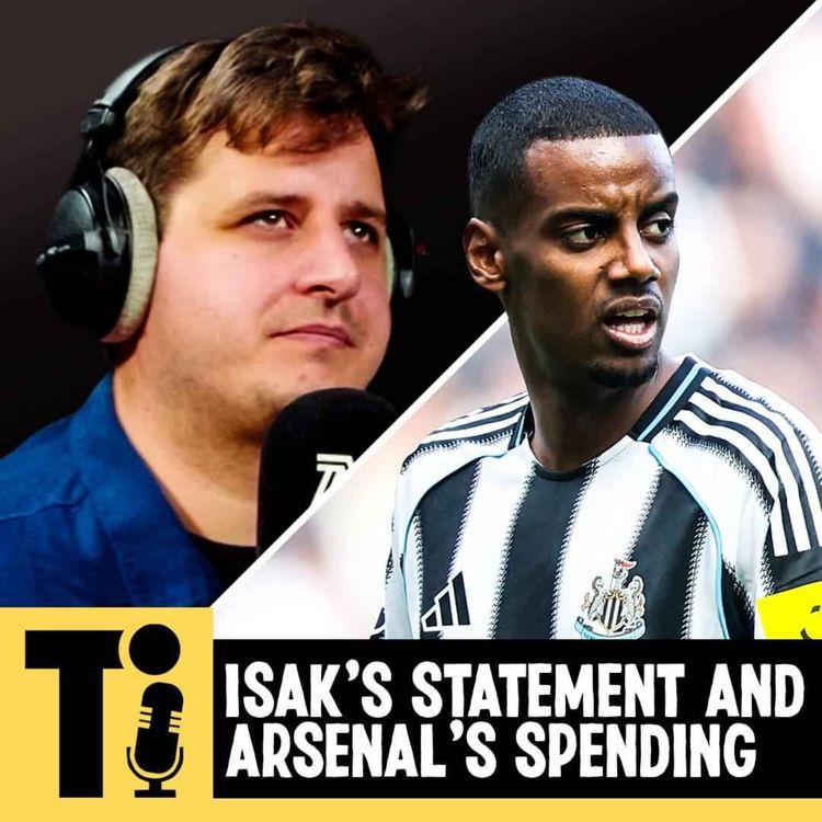 cover art for Isak's statement and Arsenal's spending